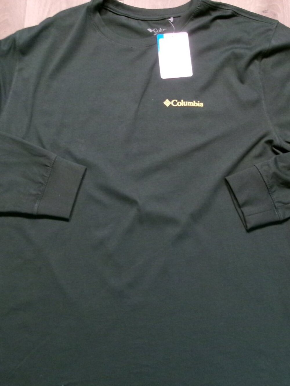 Columbia Mens Athletic Long Sleeve Graphic Shirt NWT Size XL